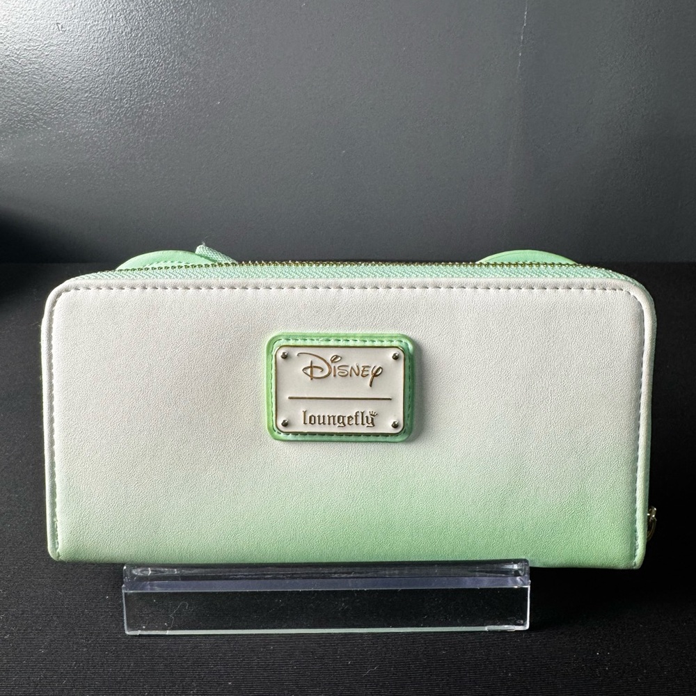 Disney Loungefly Minnie Mouse Pressed Flower Bow Wallet - Picture 3 of 11